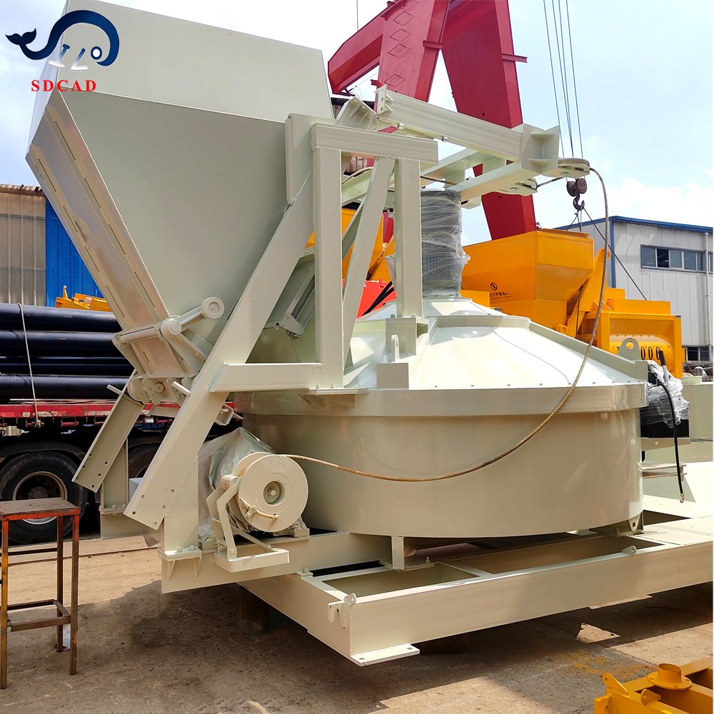 SDCAD Ultra high performance Vertical Shaft Planetary Concrete Mixer