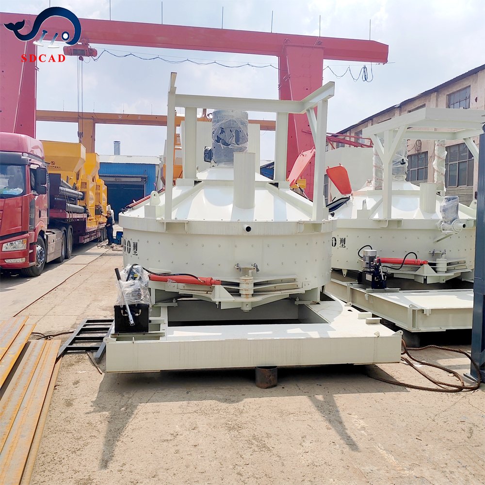 SDCAD Ultra high performance Vertical Shaft Planetary Concrete Mixer