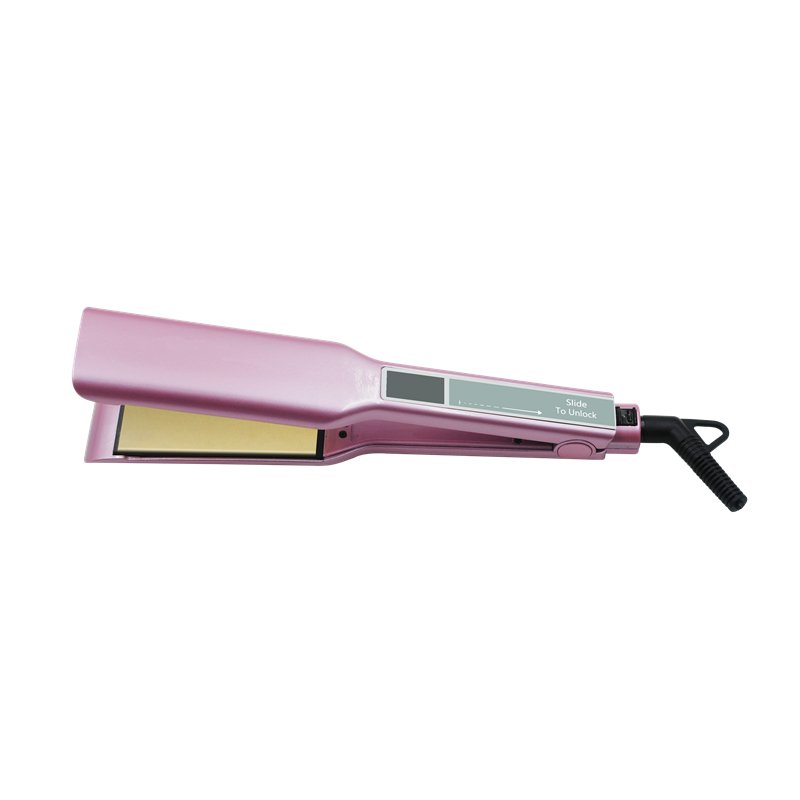 Professional Hair Straighteners MCH Fast Heating Element LCD Display Flat Iron With Ceramic Plates