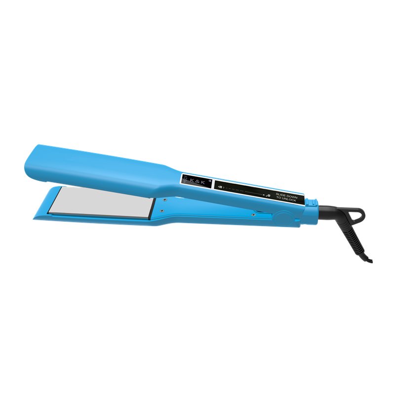 Professional Hair Straighteners MCH Fast Heating Element LCD Display Flat Iron With Ceramic Plates