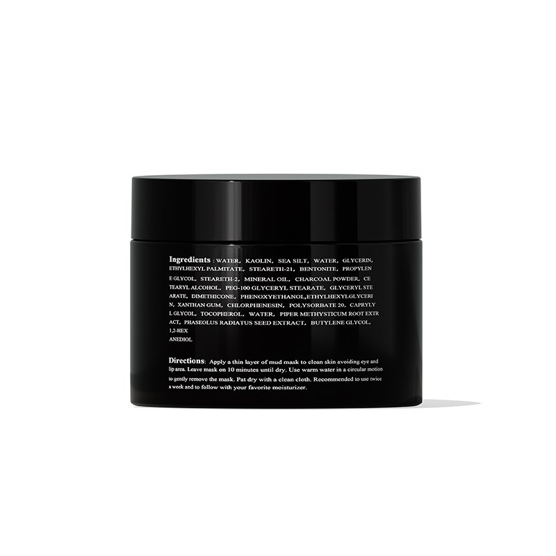 Private Label Skin Care Mascarilla de barro Blackhead Remover Oil Control Dead Sea Clay Face Mask Masque de boue For Face Care