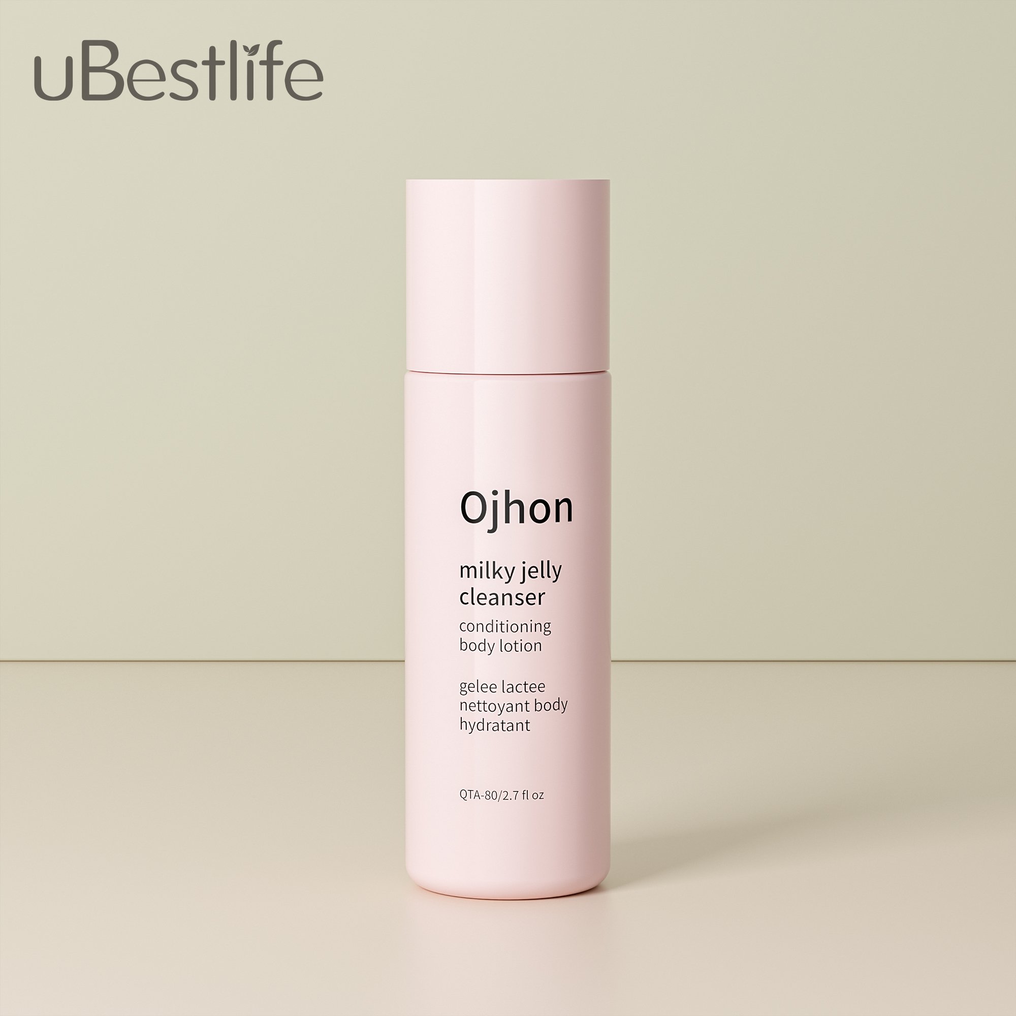 QTA series 30ml 50ml 800ml 100ml upscale straight shoulder and bottom skincare product bottle for serum facial toner and lotion