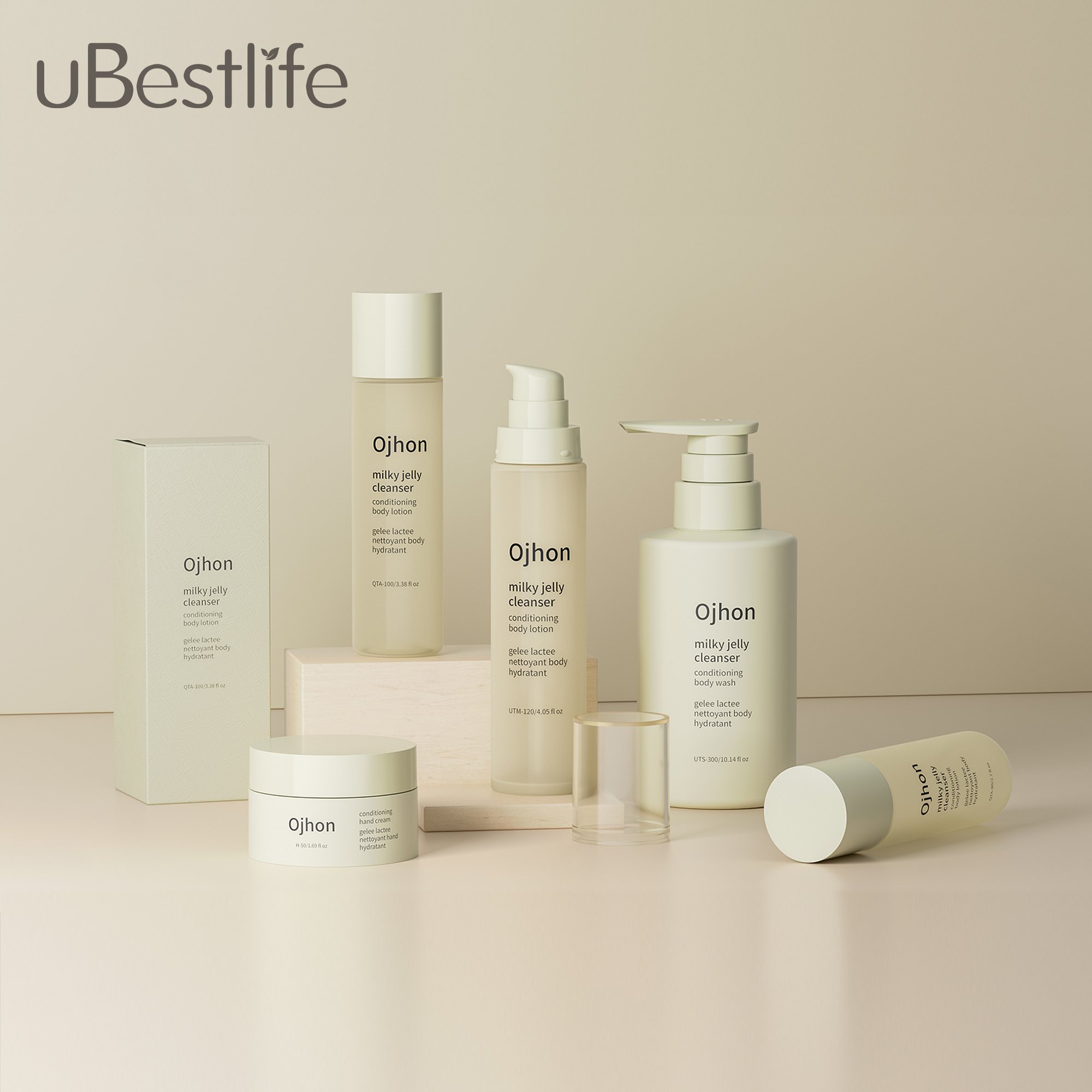 QTA series 30ml 50ml 800ml 100ml upscale straight shoulder and bottom skincare product bottle for serum facial toner and lotion