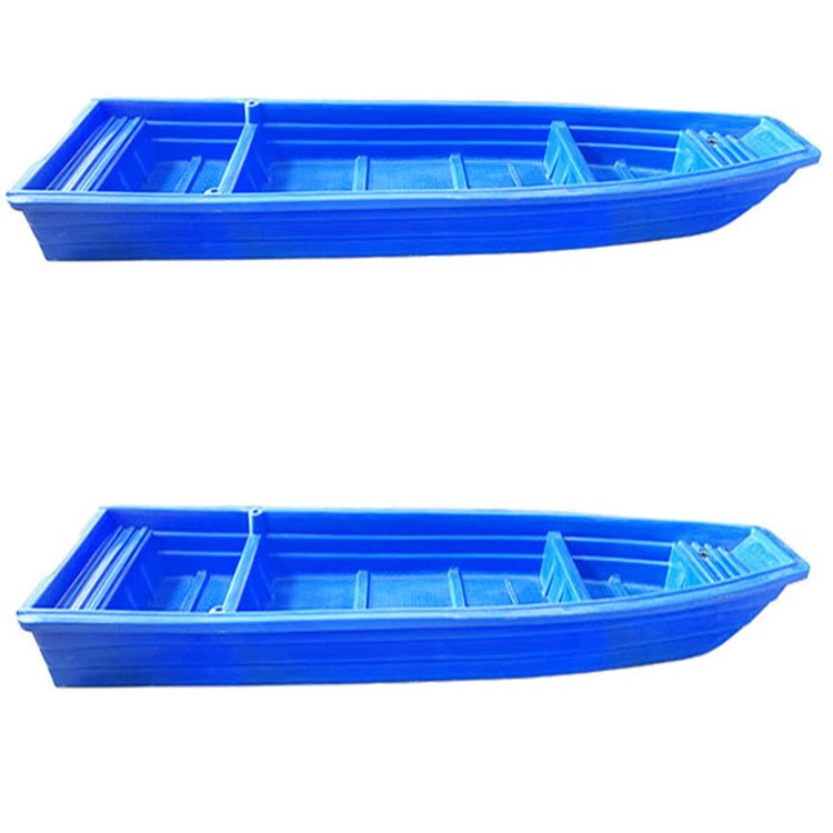 Custom Wholesale Bote de remos 4.1m Sports boat Recreation small Ships boats surfboat LLDPE Plastic speedboat boats