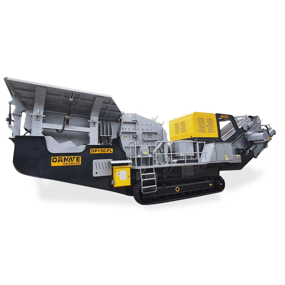 Monde 200tph capacity Mobile Granite Jaw Crusher with Vibrating Screen