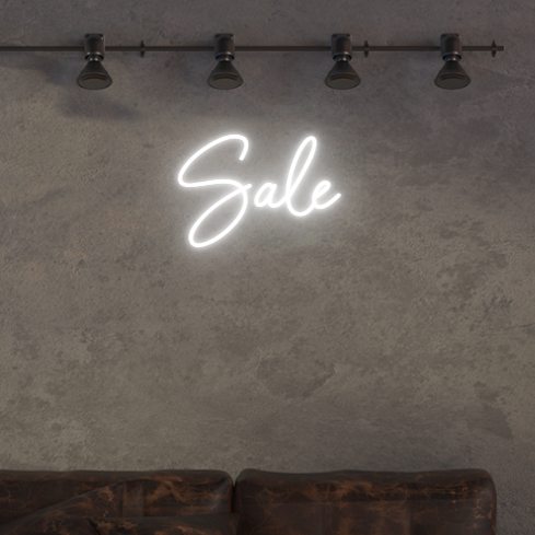 Custom made stand led signs light sale letters neon sign