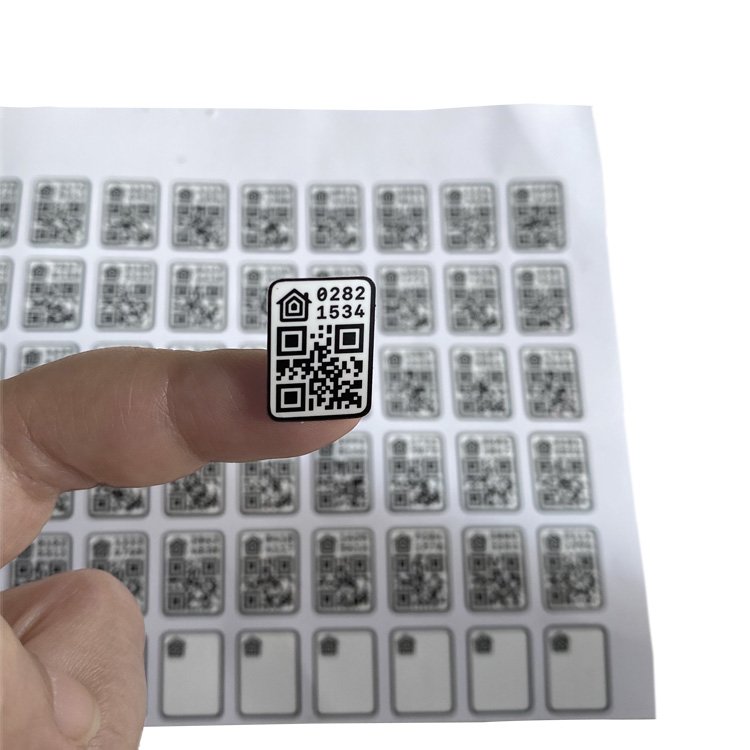 Custom printed adhesive aluminum foil silver label sticker for Custom printed adhesive aluminum foil silver label sticker for el