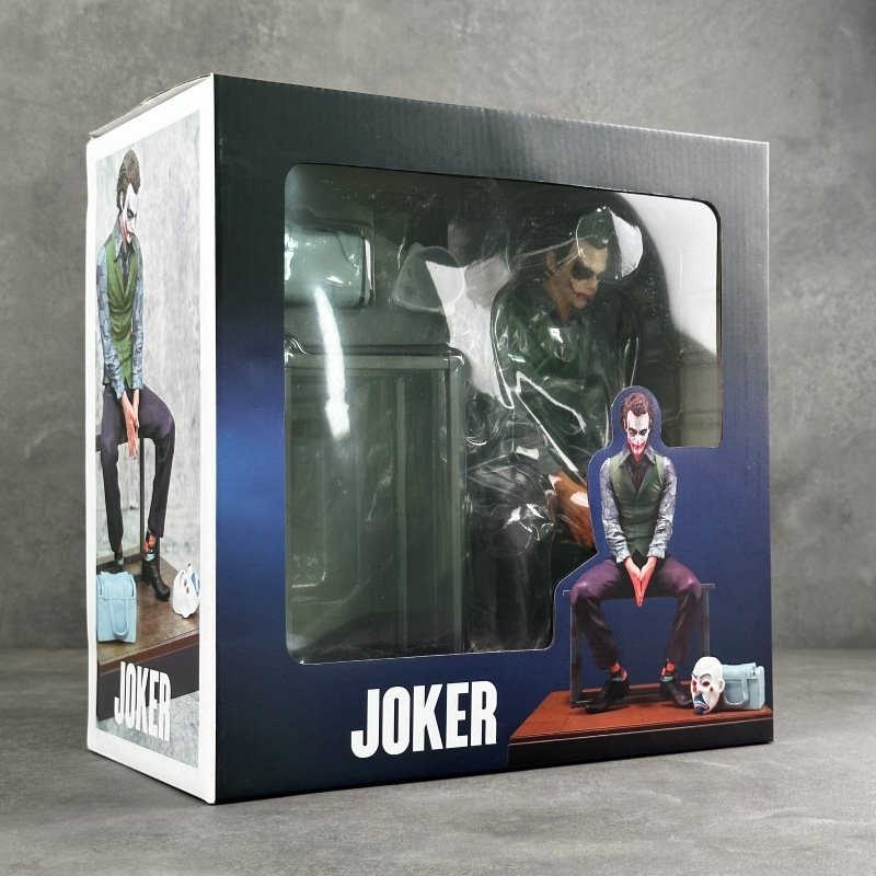 28cm/11.2inches Tabletop Ornaments Joker El Joker Figure Clown Anime PVC Action Figure For Holiday Gift