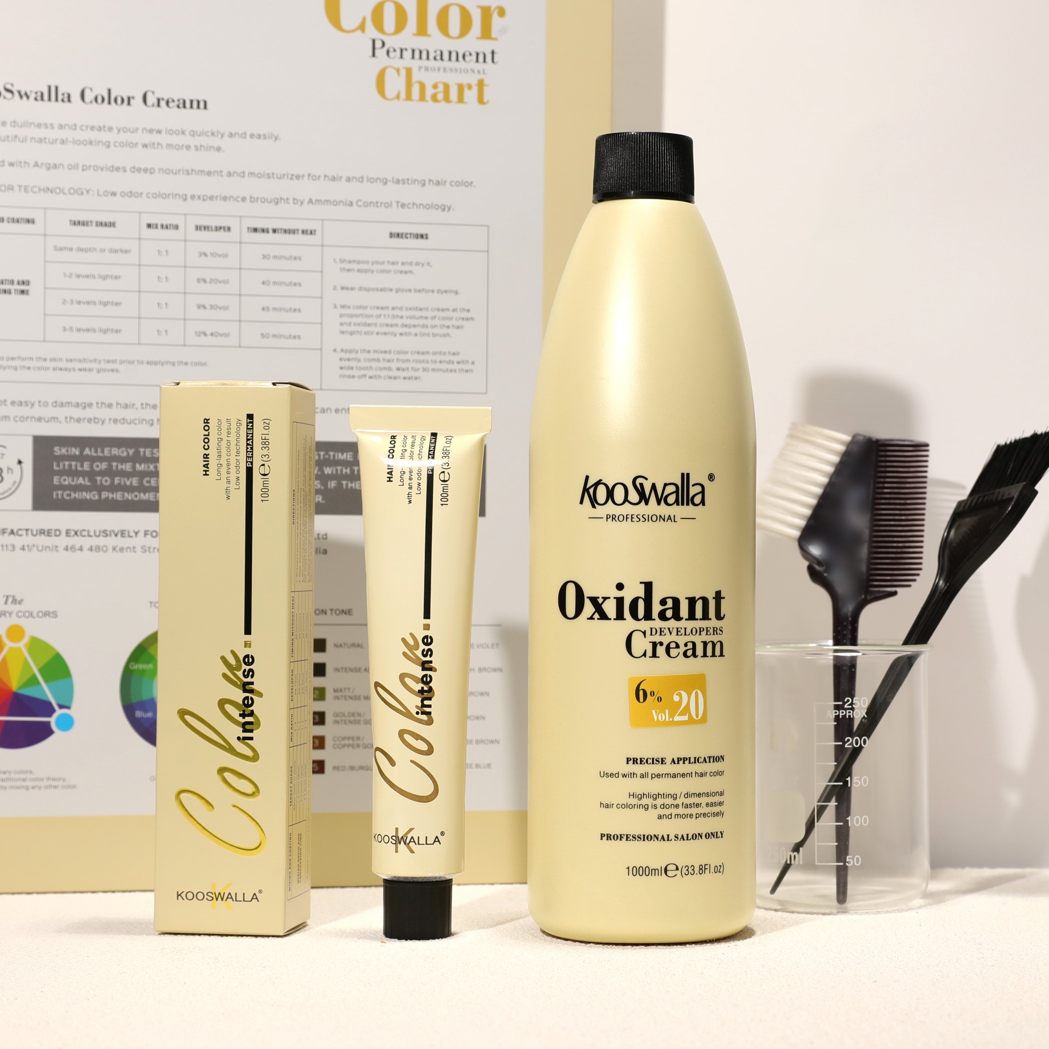 Kooswalla Professional Organic Natural Hair Styleing Products Tintes Para El Cabello Al Mayor Hair Color Dye