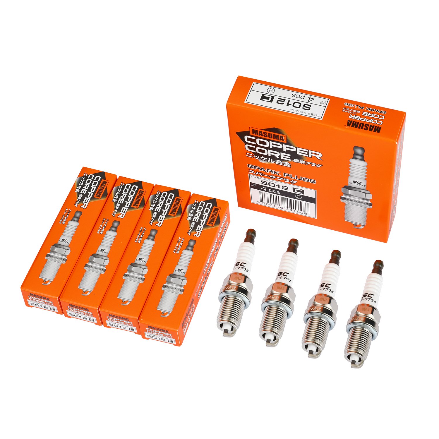 S012C MASUMA Wholesale Nickle Spark Plugs Supplier 09482-00429 271603 Car Parts for Audi Volvo Peugeot Renault