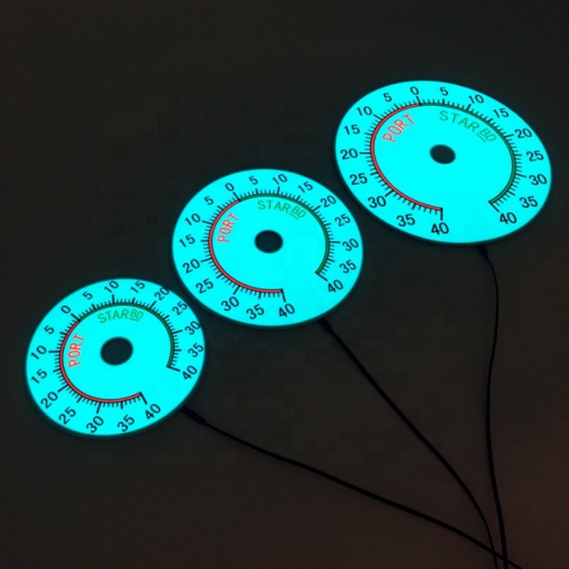 Customize EL High Brightness Auto Glow Gauge for Product Promotion