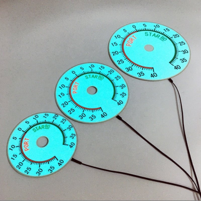 Customize EL High Brightness Auto Glow Gauge for Product Promotion