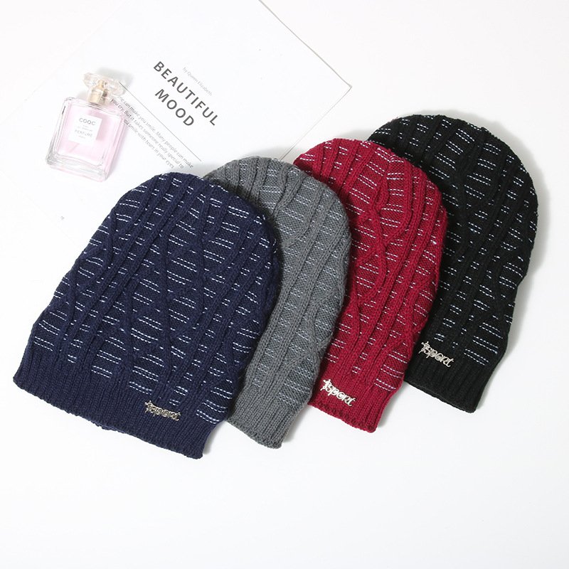 Fashion Multi Colors 100% Acrylic Cotton Wholesale Embroidered Custom Logo Women Men Warm Winter Hats