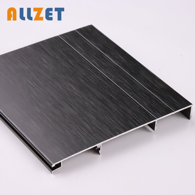 Allzet hospital floor gold skirting board/wall aluminum base board