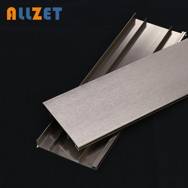Allzet hospital floor gold skirting board/wall aluminum base board