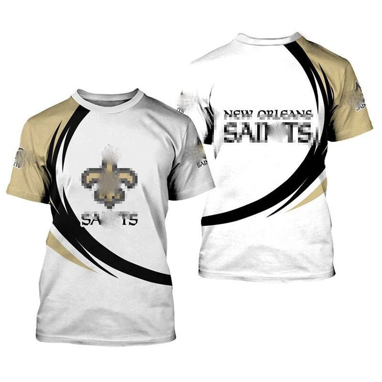 New Fashion custom design football team style t shirt jersey tshirts saint 49 Miami Buccaneers jersey t-shirt