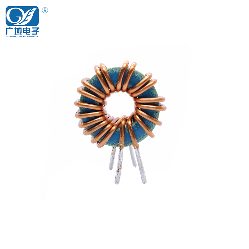 Hot sales 27mm Power Copper Coil Toroidal T106-52 10UH Dual1.6 Vertical type Magnet Passive Components Inductor Coil Inductance