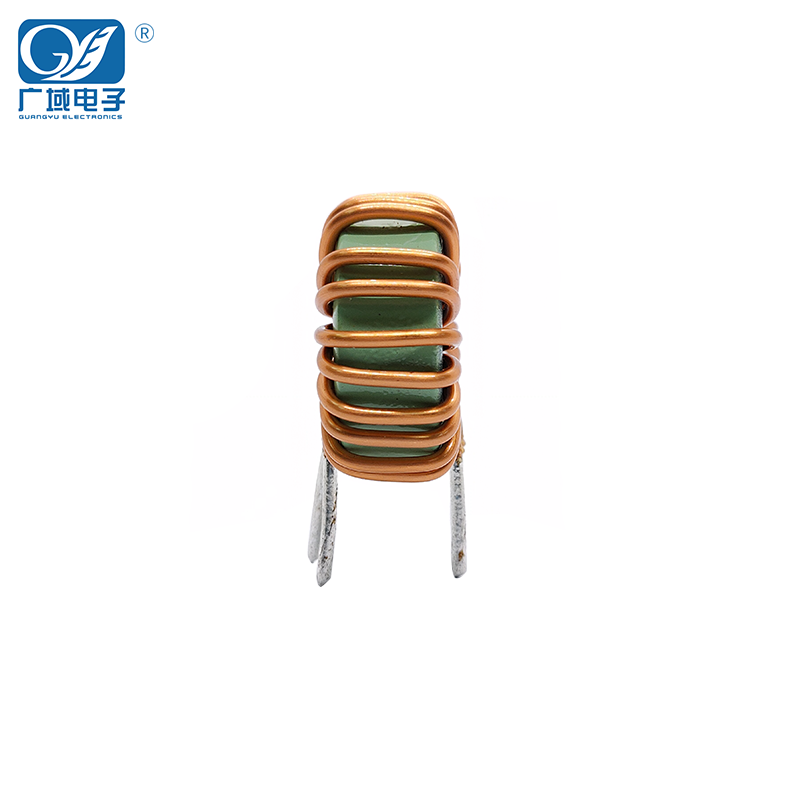 Hot sales 27mm Power Copper Coil Toroidal T106-52 10UH Dual1.6 Vertical type Magnet Passive Components Inductor Coil Inductance