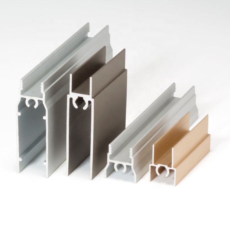 Profile Perfil De Aluminio Del Fabricante Para El Marco Aluminium for Wardrobe Sliding Door 6063 Aluminum Alloy Square Is Alloy