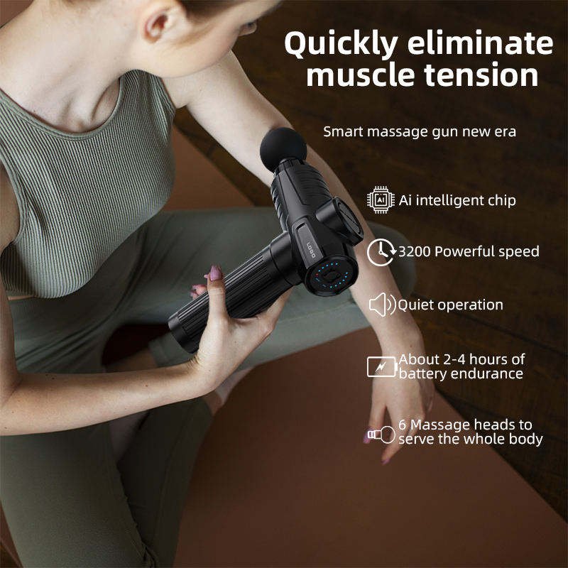 Massage Gun Powerful Handheld Deep Electric Pocket 6 Speed Custom Face Mini 4 Guangzhou Hot For Women