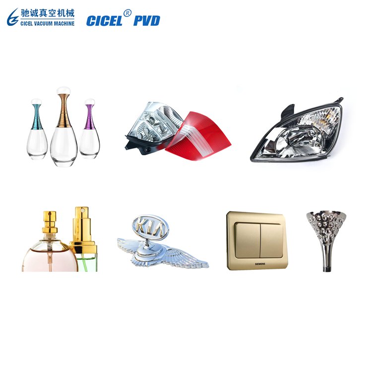 CICEL Acrylic Diamond / Resin Diamond vacuum coating equipment/ vacuum aluminum painting machine