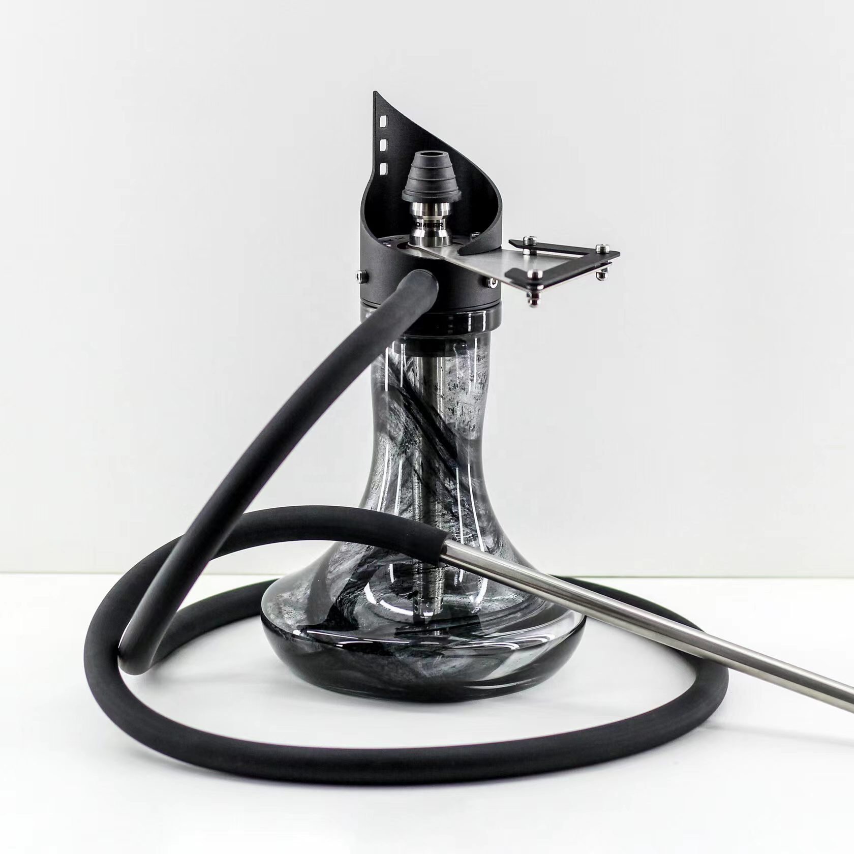 Mini Most popular Russian 304 stainless steel European style shisha pipe narguile qalyan EL BOMBER cachimba Shuriken HOOKAH