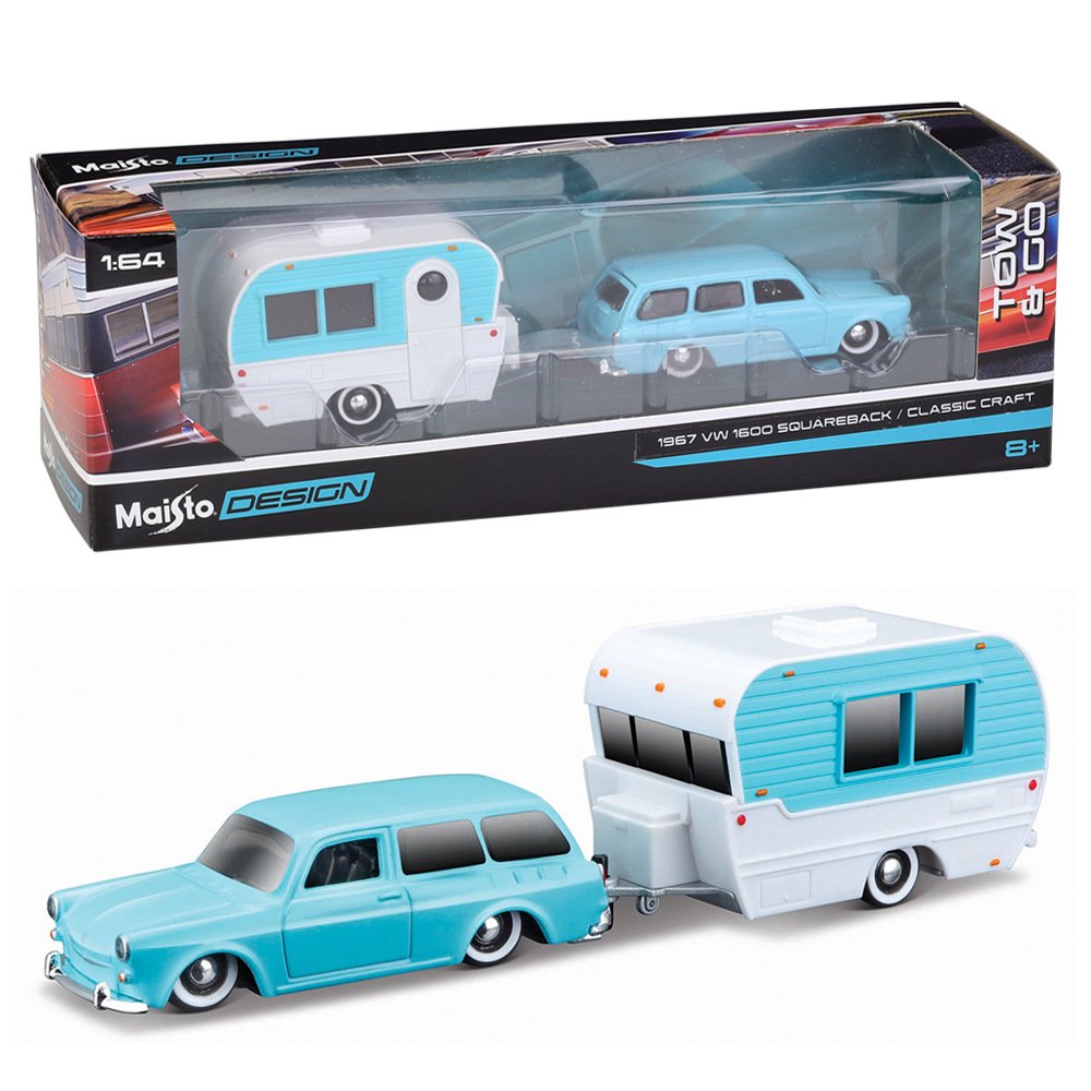 Maisto 1/64 2006 Magnum R/T Camping Trailer Simulation Mini Model Die Cast Car Finished Products Metal Alloy Model Car