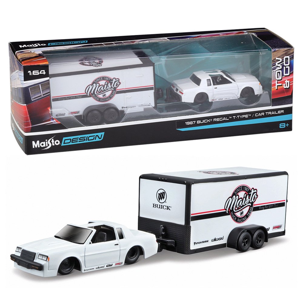 Maisto 1/64 2006 Magnum R/T Camping Trailer Simulation Mini Model Die Cast Car Finished Products Metal Alloy Model Car