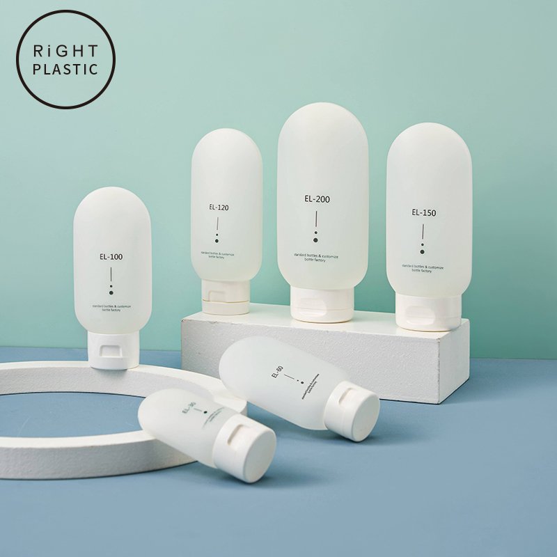 Many Products in Stock Primary PE Cosmetics Hand Cream Body Lotion sunscreen bottle packaging