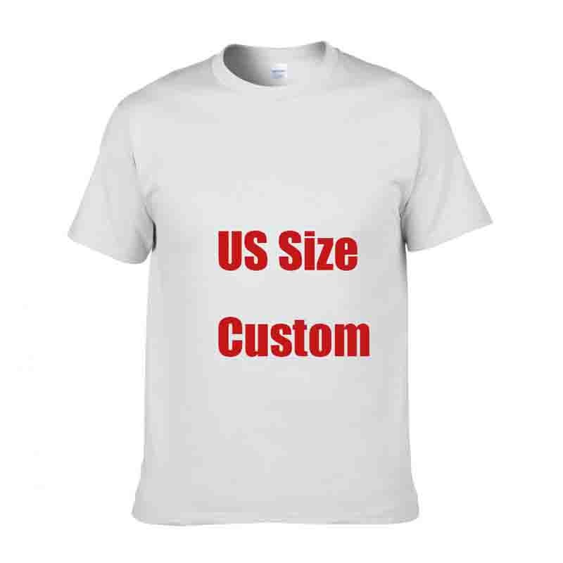New men's basic cotton pure color loose T-shirt round neck shirt can be customized logo t shirts manufacturers china