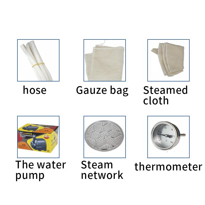 10LHome brewing equipment small white spirits distiller Distilling hydrosol roast self - brewed fruit wine soju complete brandy