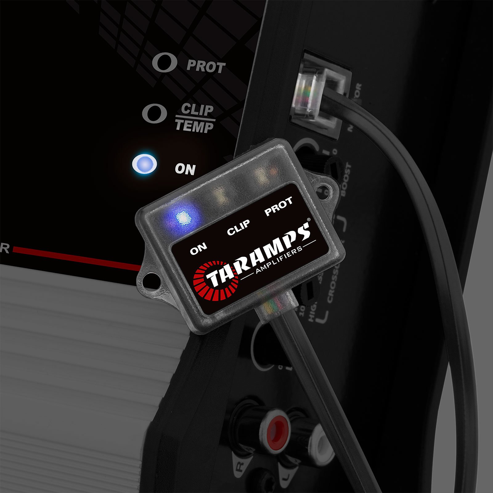 Taramps M1 LED Monitor Operational Status LED On Clip and Protection Safety Car Audio Amplifier System Easy to Install