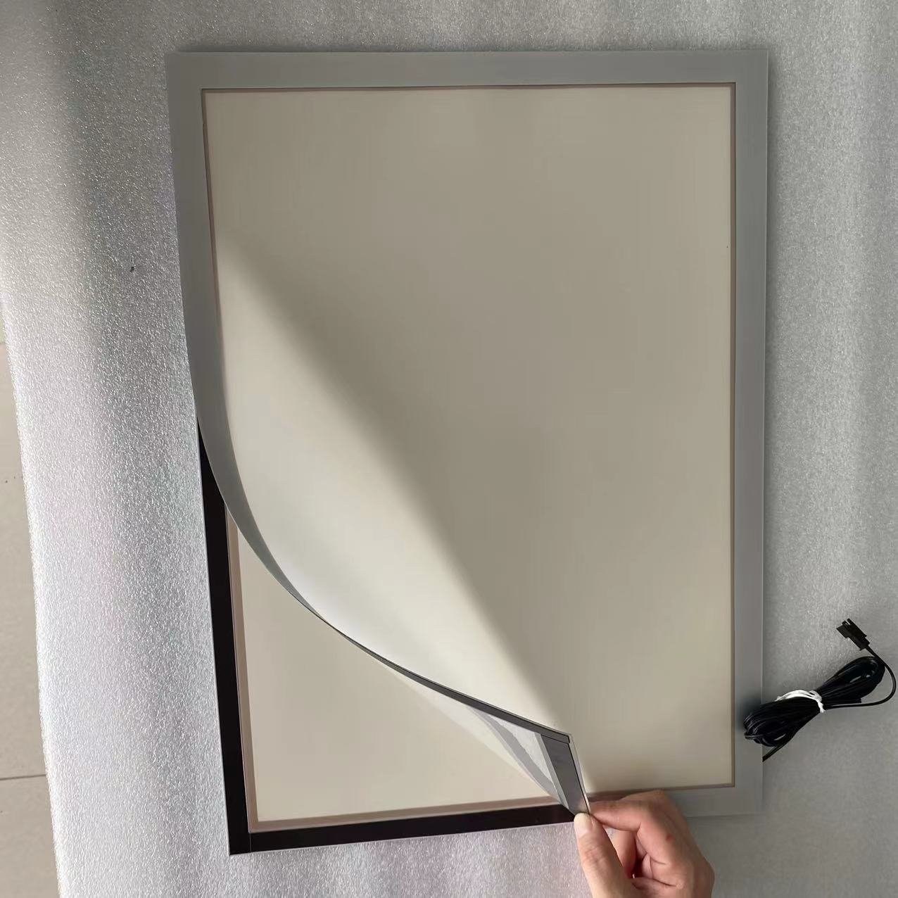 new material back light advertisement EL poster backlight panel with magnet frame with low price