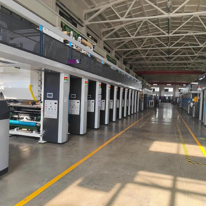 Gravure printing machine for BOPP film els type 300m/min rotogravure printing machine / BOPP packing materials