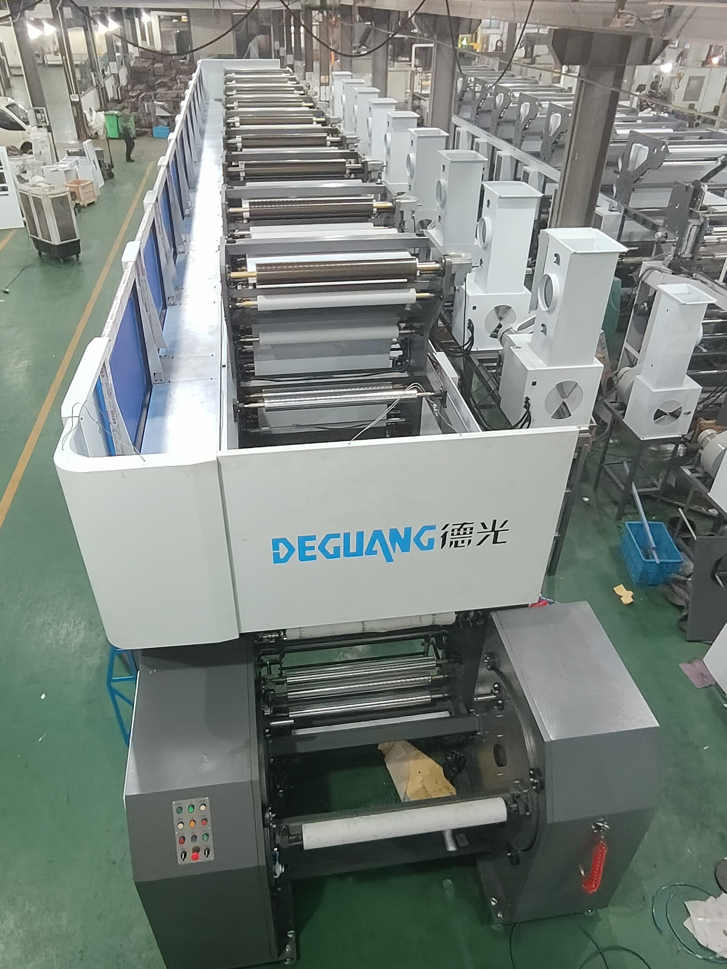 7 COLOR ELS TYPE HIGH ACCURACY ROTOGRAVURE PRINTING MACHINE