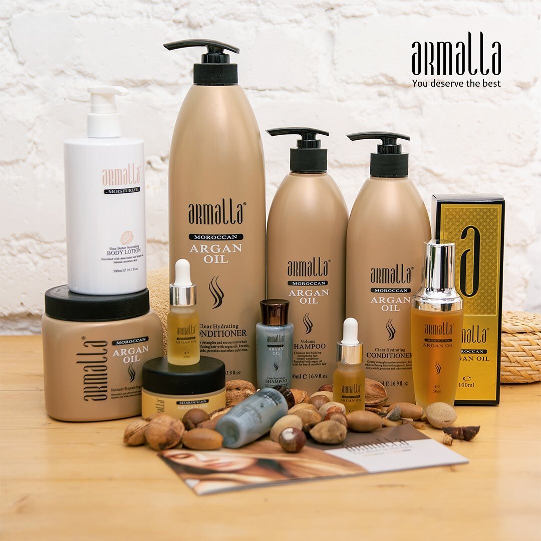 1000ml Armalla Custom Logo Collagen mascarilla para el cabello Deep Repair Argan Oil Hair Treatment Mask for damaged hair