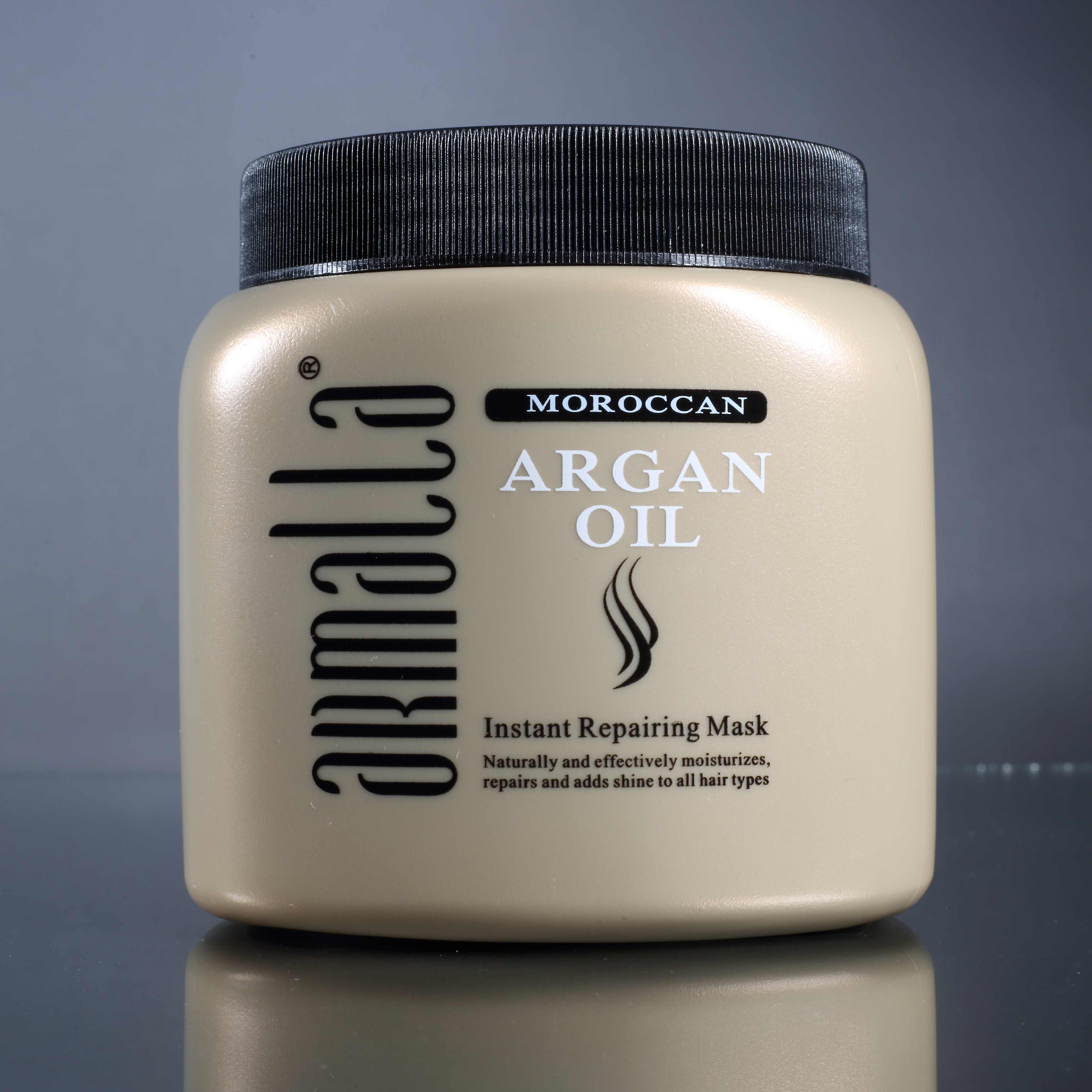 1000ml Armalla Custom Logo Collagen mascarilla para el cabello Deep Repair Argan Oil Hair Treatment Mask for damaged hair