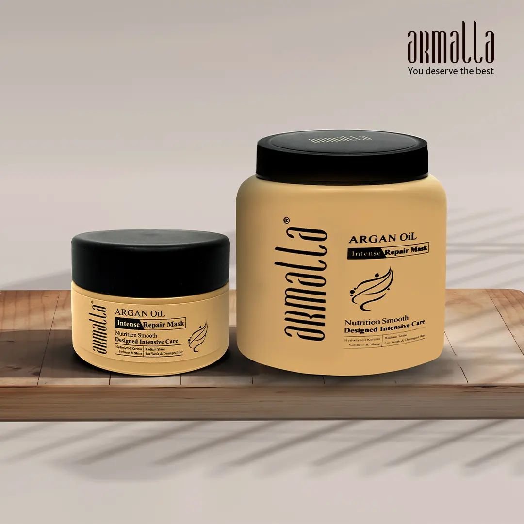 1000ml Armalla Custom Logo Collagen mascarilla para el cabello Deep Repair Argan Oil Hair Treatment Mask for damaged hair