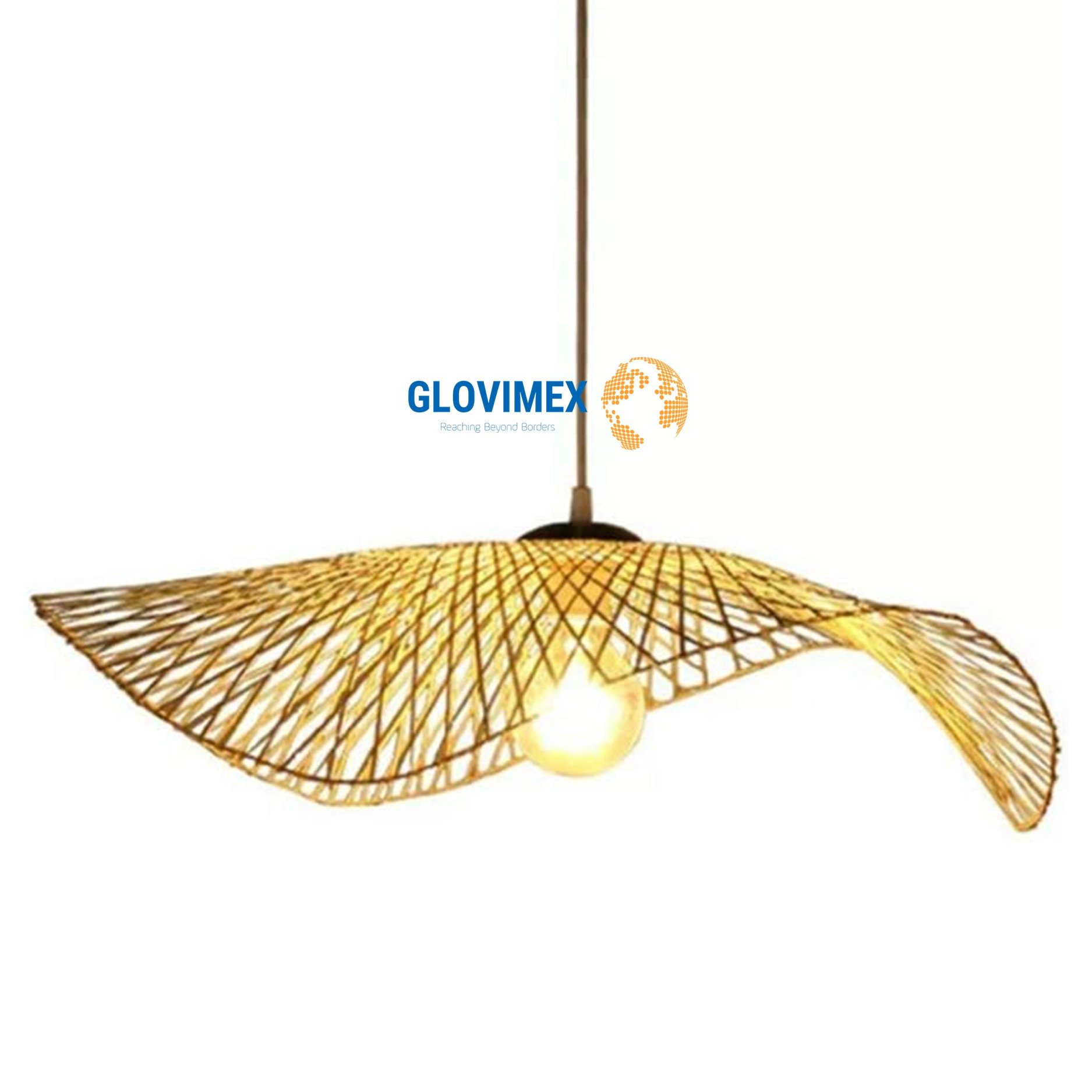 Top Sale Product Bamboo Jute Corn Husk Woven Lampshade Safe Ecofrienly Restaurant Hotel Decor