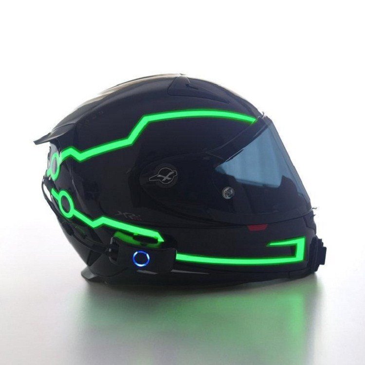 EL Light Strip Cold Light Film Helmet Motorcycle Cool Helmet el helmet tape strip light led tape