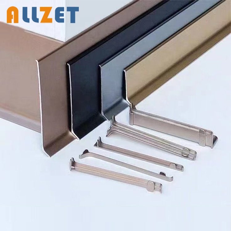 Office Building skirting board aluminum modern skirting board Aluminum baseboard contain plinths