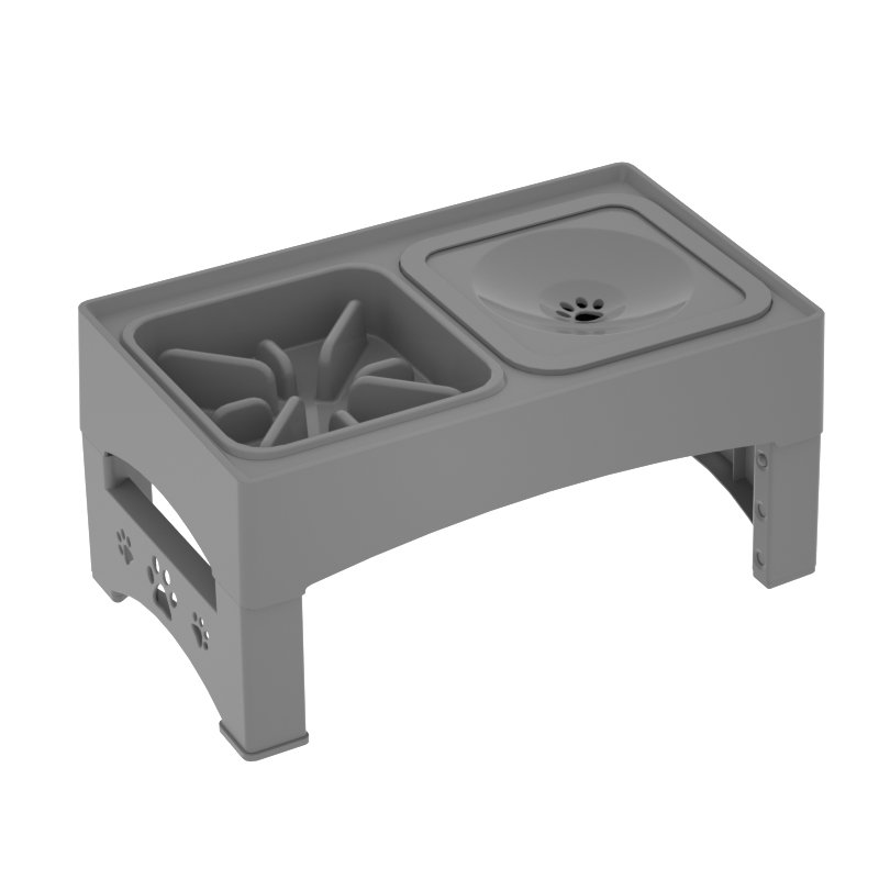 2023 hot sell Internet celebrity Pet Products Folding table stainless steel bowl for pets cat dog product