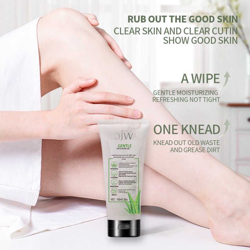 Wholesale Facial Care Products Exfoliating Face Gentle Cleaning Skin Aloe Vera Peeling Gel