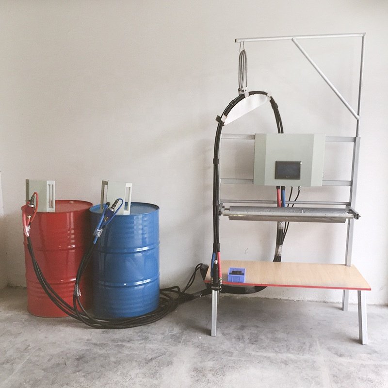 dual component foam a b polyol isocyanate for Packaging products