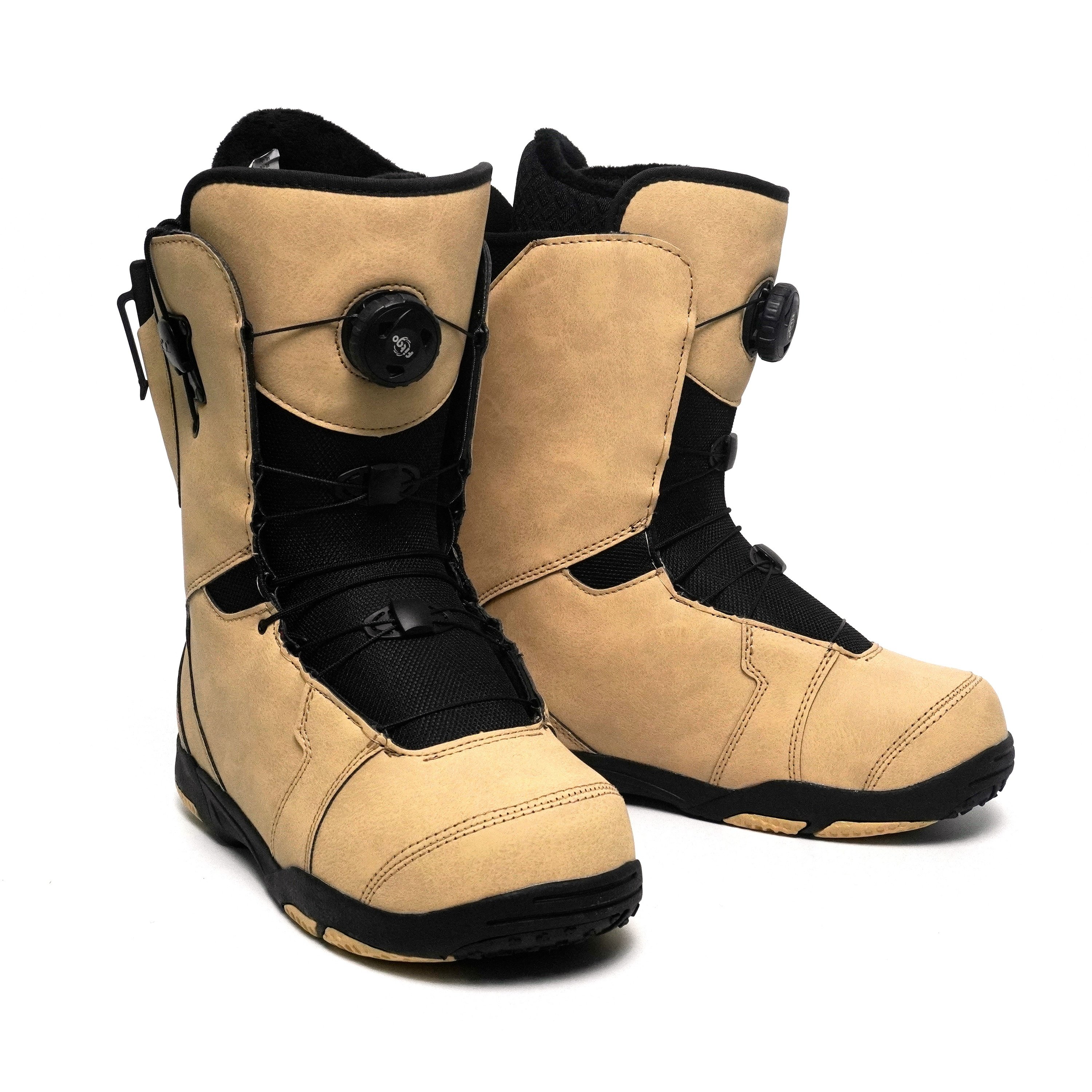 EVA Sole EL Fast Lacing System Snowboarding Adult Soft Liner Rental Snow Boots for snow resort and shop