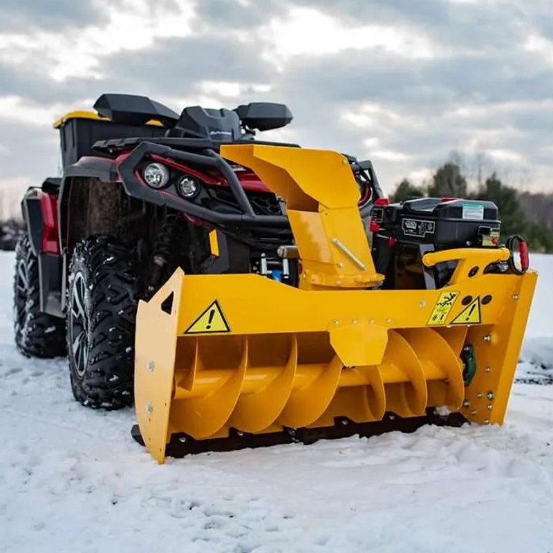 RCM Hot Sale Factory Direct Now Blower Machine Snowplow Snow Thrower ATV Mounted Sweeper