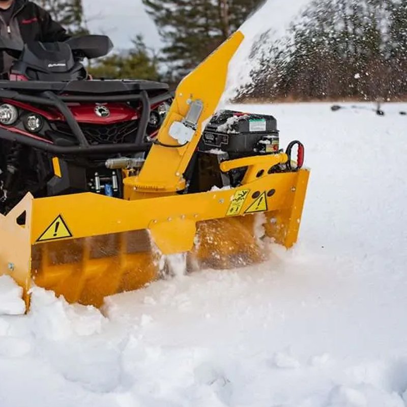 RCM Hot Sale Factory Direct Now Blower Machine Snowplow Snow Thrower ATV Mounted Sweeper