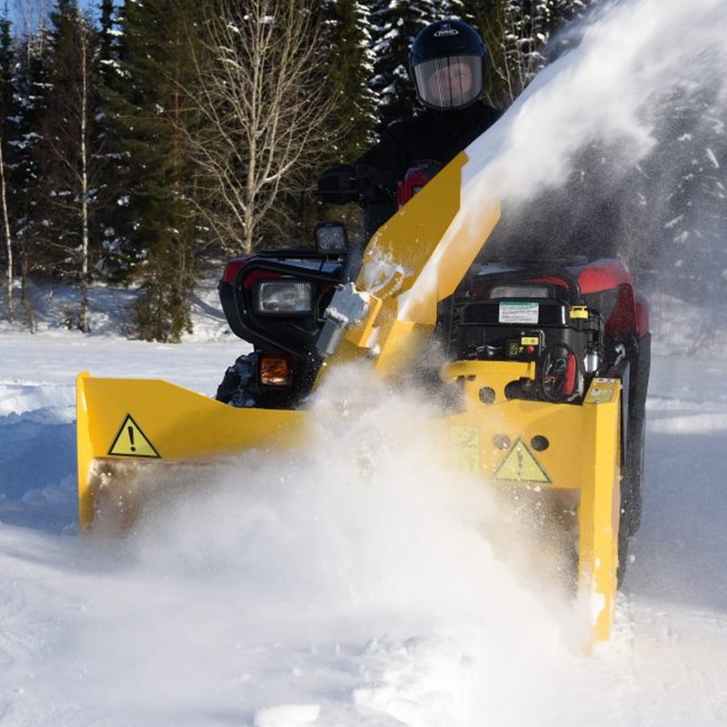 RCM Hot Sale Factory Direct Now Blower Machine Snowplow Snow Thrower ATV Mounted Sweeper