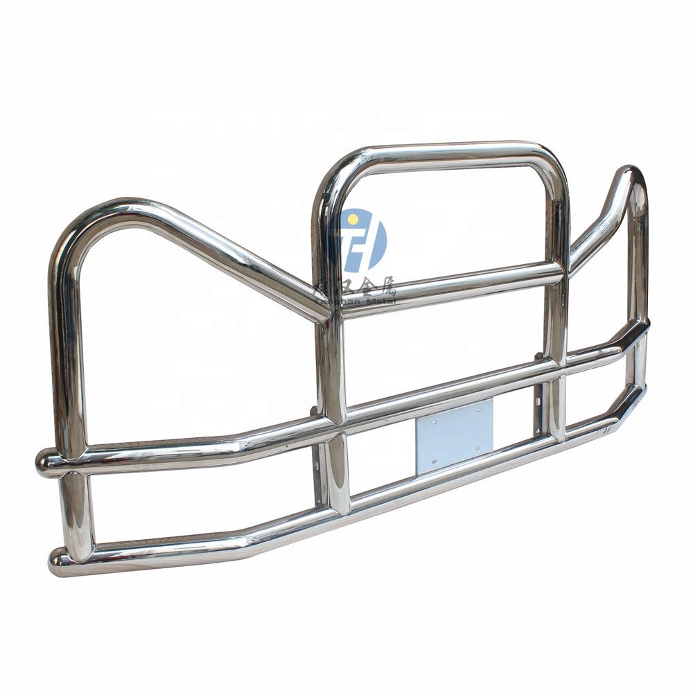 Kenworth Truck Stainless Steel Front Bumper Grille Guard for Volvo VNL Cascadia - TH-EL-009