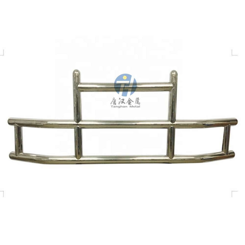 Kenworth Truck Stainless Steel Front Bumper Grille Guard for Volvo VNL Cascadia - TH-EL-009